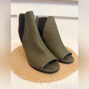 Call It Spring Block Heel Peep Toe‎ Boots
